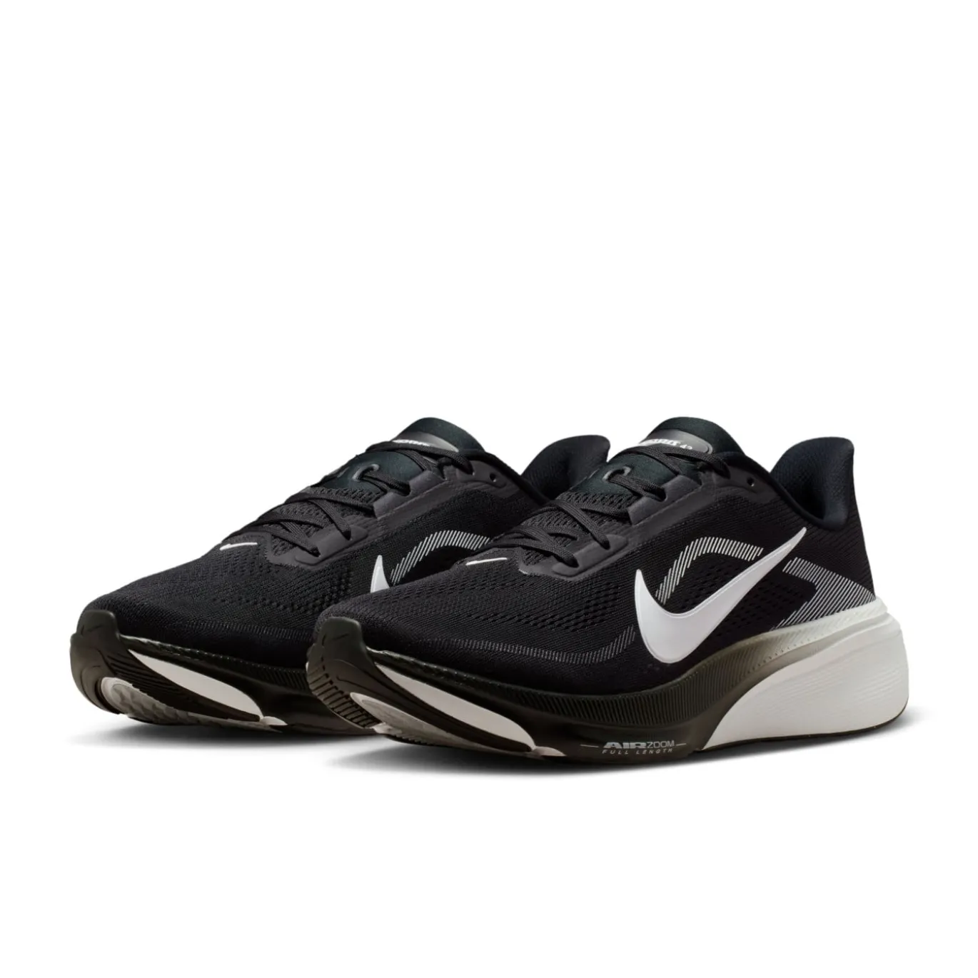 Nike Air Zoom Pegasus 42 Hardloopschoenen Zwart Wit Photon Dust