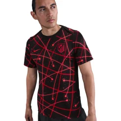Nike Atletico Madrid Pre-Match Trainingsshirt 2025-2026 Zwart Rood