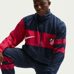 Nike Atletico Madrid Repel Woven Trainingspak 1996 Donkerblauw Rood Wit