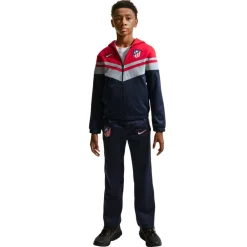Nike Atletico Madrid Sportswear Trainingspak 2026-2027 Kids Donkerblauw Rood Grijs