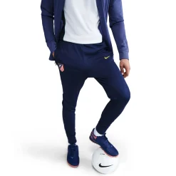 Nike Atletico Madrid Strike Trainingspak Full-Zip 2025-2026 Donkerpaars Donkerblauw Geel