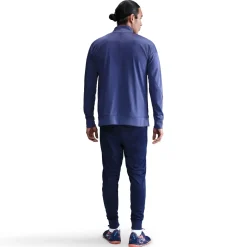 Nike Atletico Madrid Strike Trainingspak Full-Zip 2025-2026 Donkerpaars Donkerblauw Geel