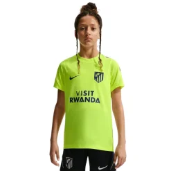Nike Atletico Madrid Strike Trainingsshirt 2026-2027 Kids Neongroen Donkerblauw
