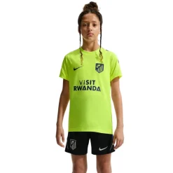 Nike Atletico Madrid Strike Trainingsset 2026-2027 Kids Neongroen Zwart Donkerblauw Wit