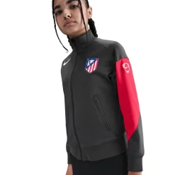 Nike Atletico Madrid Strike Trainingspak Full-Zip 2025-2026 Kids Grijs Zwart Rood Wit