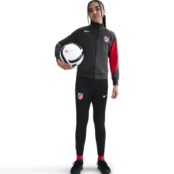 Nike Atletico Madrid Strike Trainingspak Full-Zip 2025-2026 Kids Grijs Zwart Rood Wit