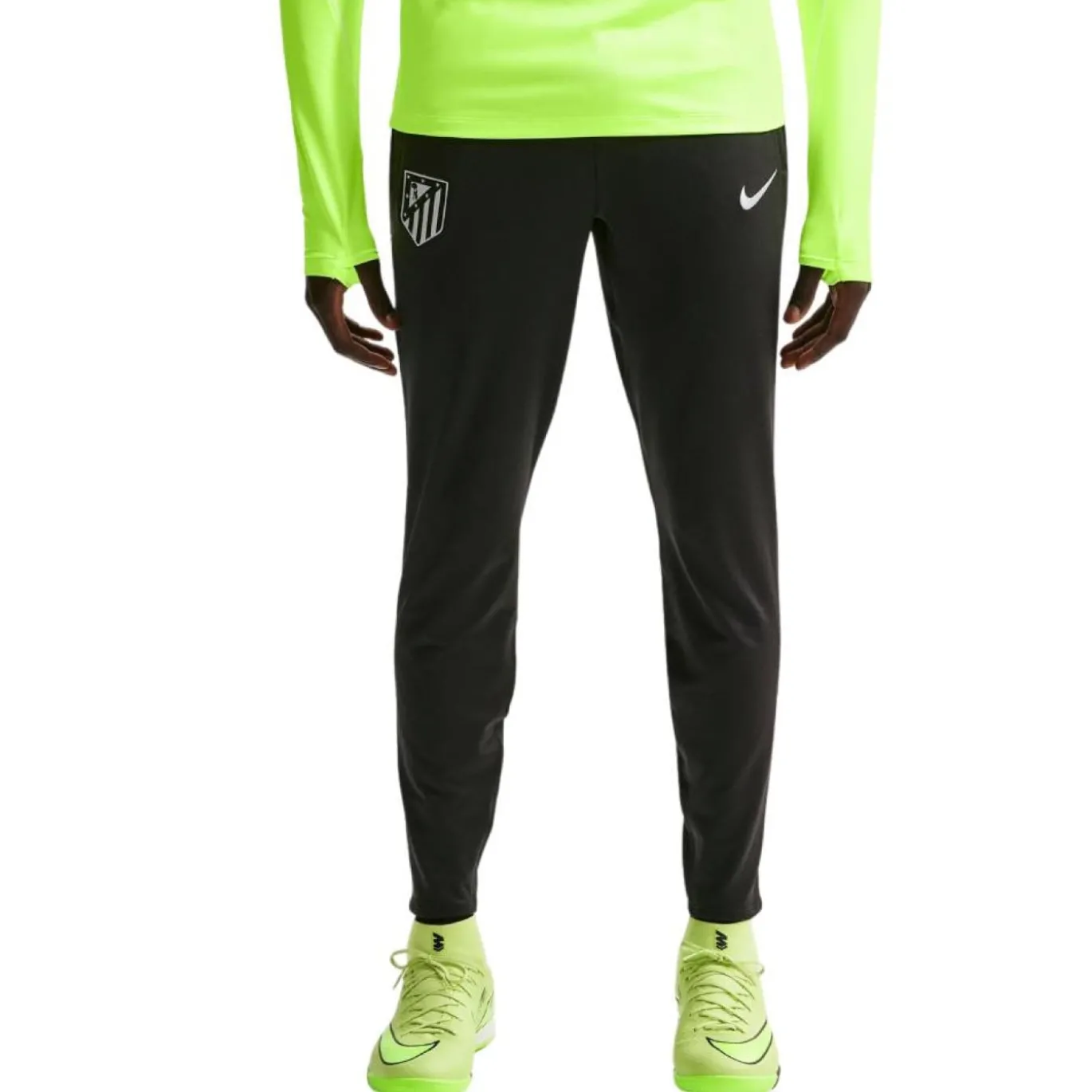Nike Atletico Madrid Strike Trainingspak 1/4-Zip 2026-2027 Neongroen Zwart Donkerblauw Wit