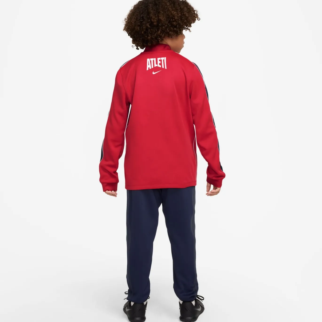 Nike Atletico Madrid Strike Trainingspak 2026-2027 Kids Rood Donkerblauw Wit