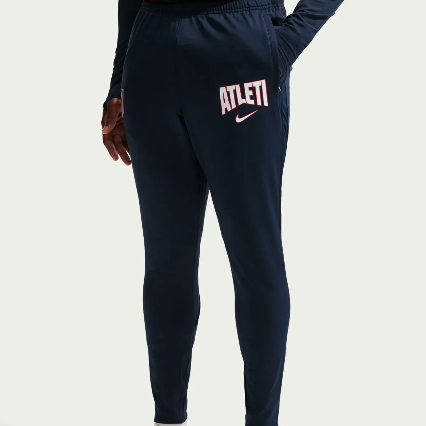 Nike Atletico Madrid Strike Trainingspak 1/4-Zip 2026-2027 Rood Donkerblauw Wit