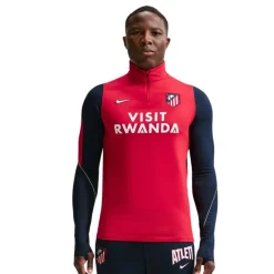 Nike Atletico Madrid Strike Trainingspak 1/4-Zip 2026-2027 Rood Donkerblauw Wit