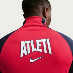 Nike Atletico Madrid Strike Trainingspak 1/4-Zip 2026-2027 Rood Donkerblauw Wit