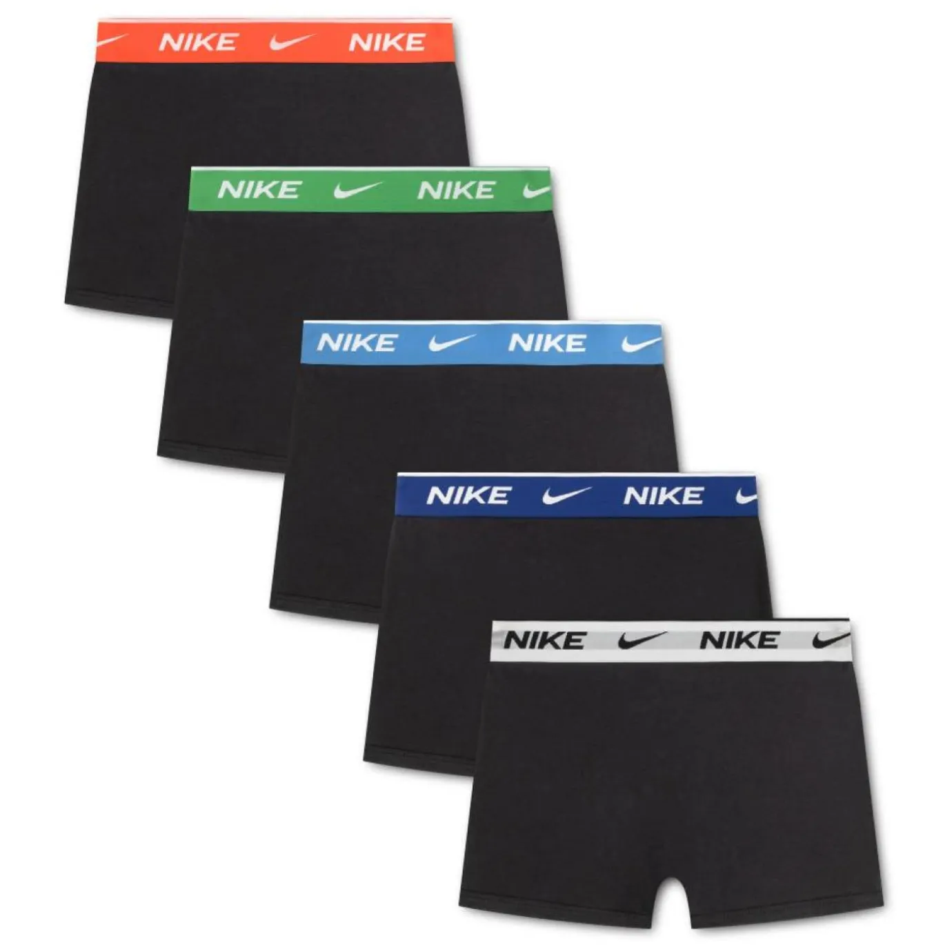 Nike Boxershort 5-Pack Kids Zwart Multicolor