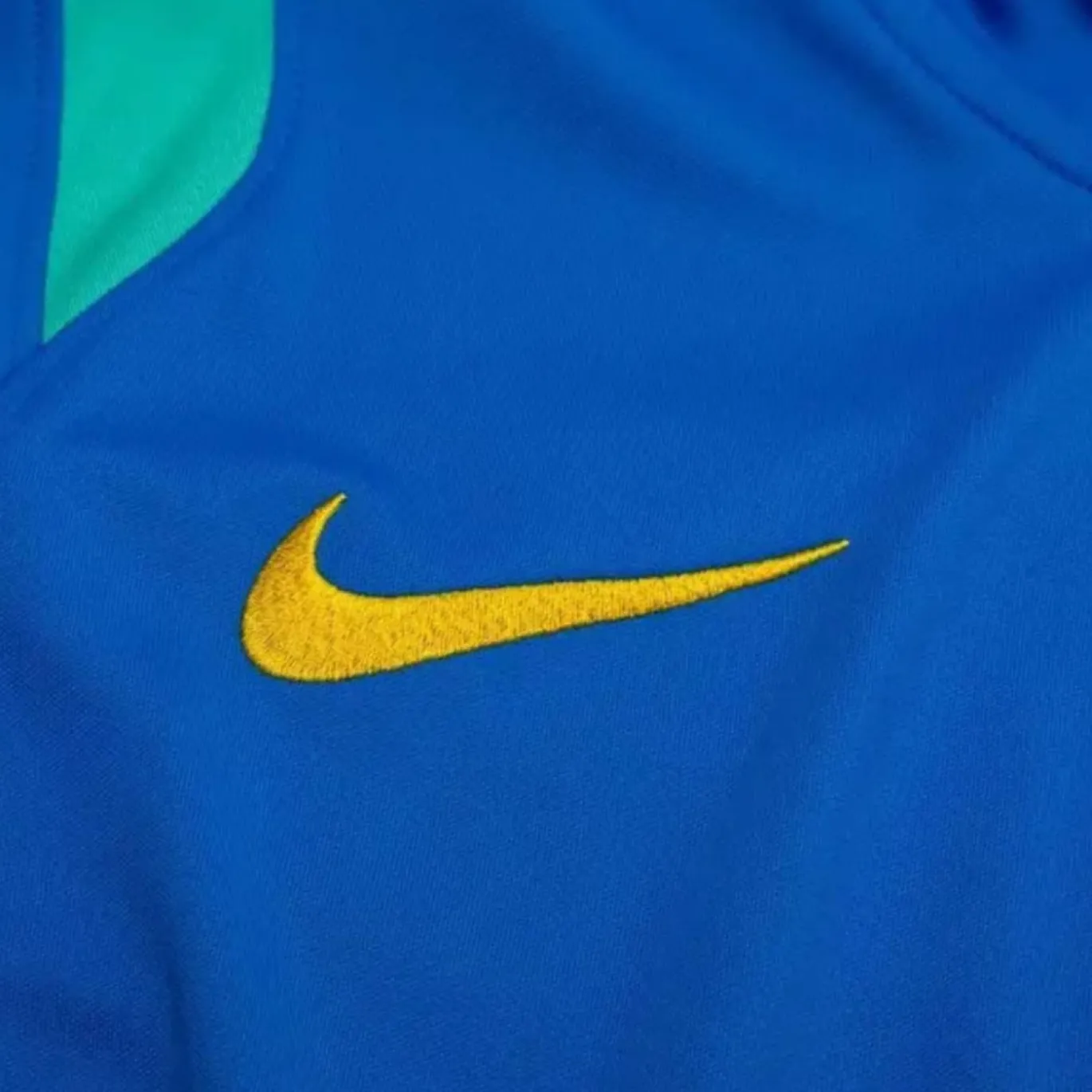 Nike Brazilië Academy Pro Trainingspak 2026-2028 Blauw Turquoise Geel