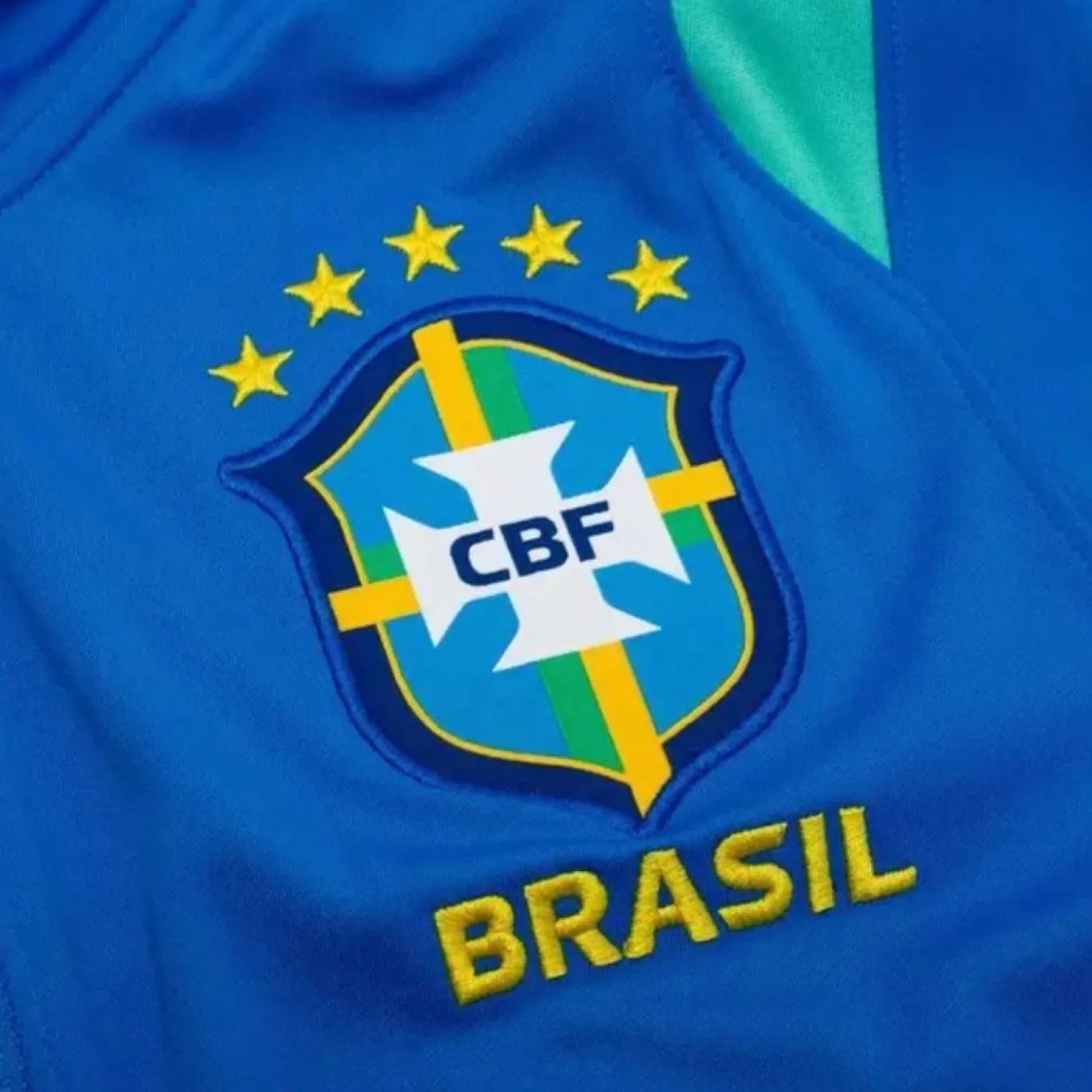 Nike Brazilië Academy Pro Trainingsjack 2026-2028 Blauw Goud