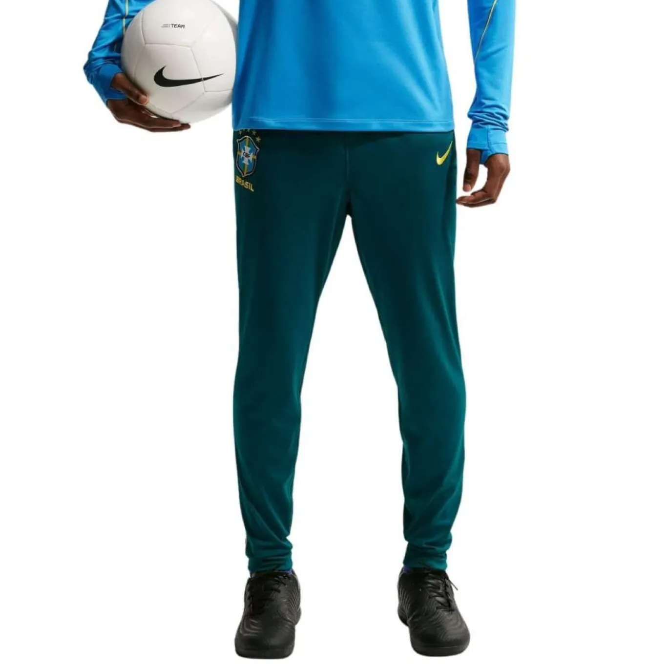 Nike Brazilië Academy Pro Trainingsbroek 2026-2028 Groen Geel Mintgroen