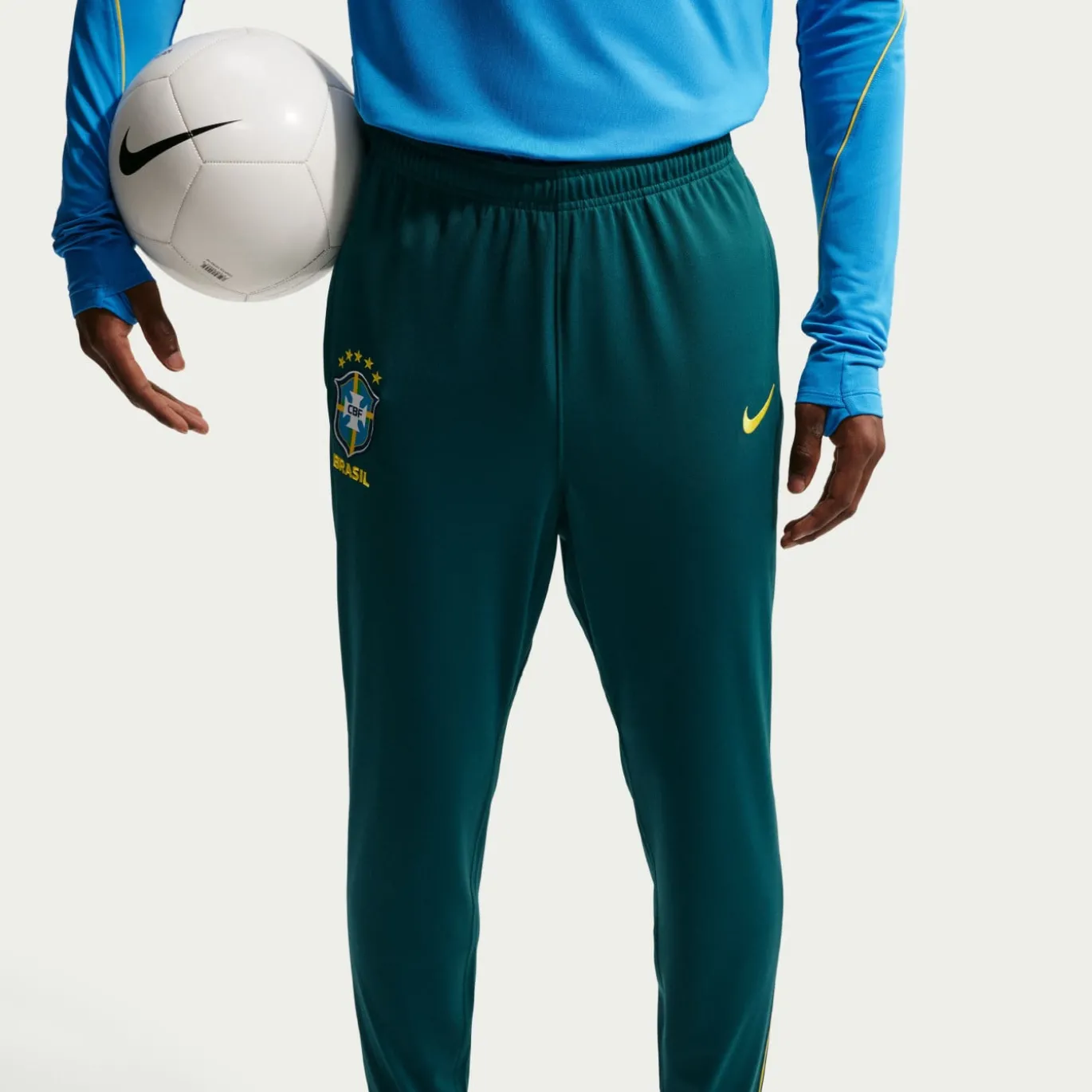 Nike Brazilië Academy Pro Trainingsbroek 2026-2028 Groen Geel Mintgroen