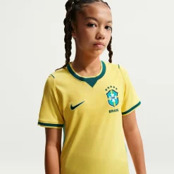 Nike Brazilië Thuisshirt 2026-2028 Kids