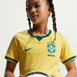 Nike Brazilië Thuisshirt 2026-2028 Kids