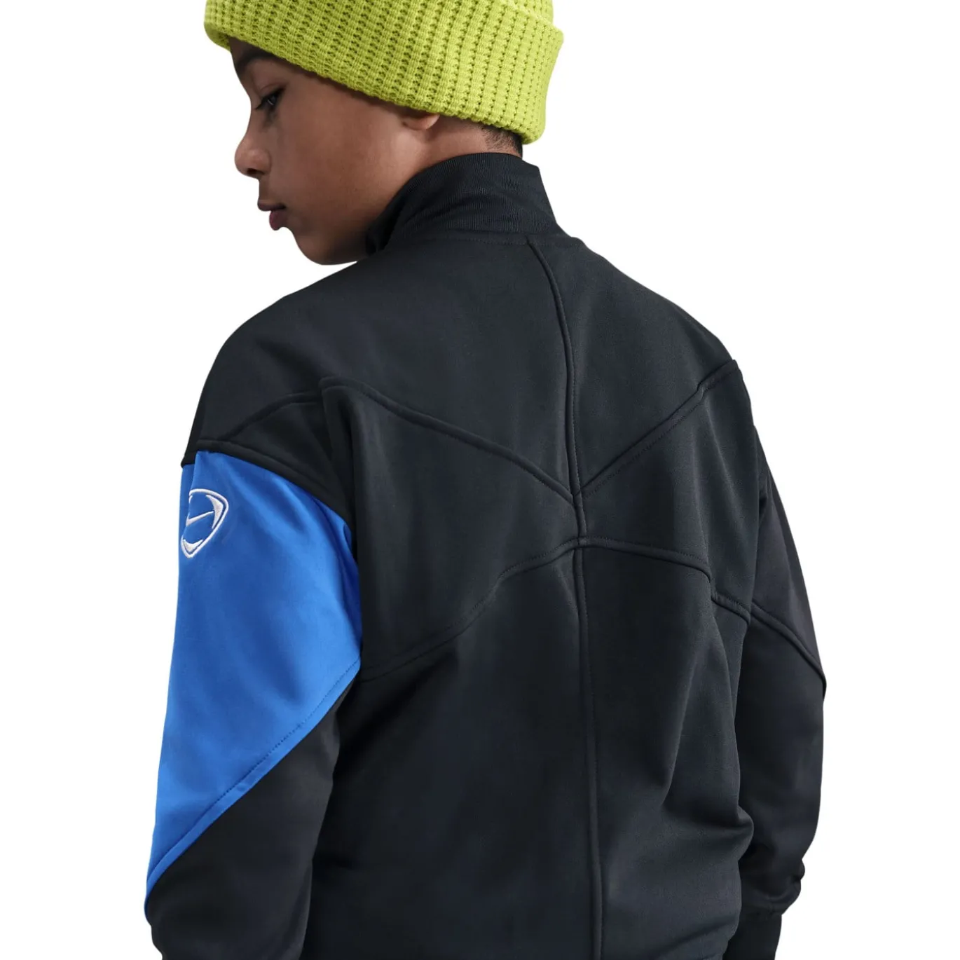 Nike Chelsea Anthem Trainingsjack 2025-2026 Kids Zwart Blauw Wit