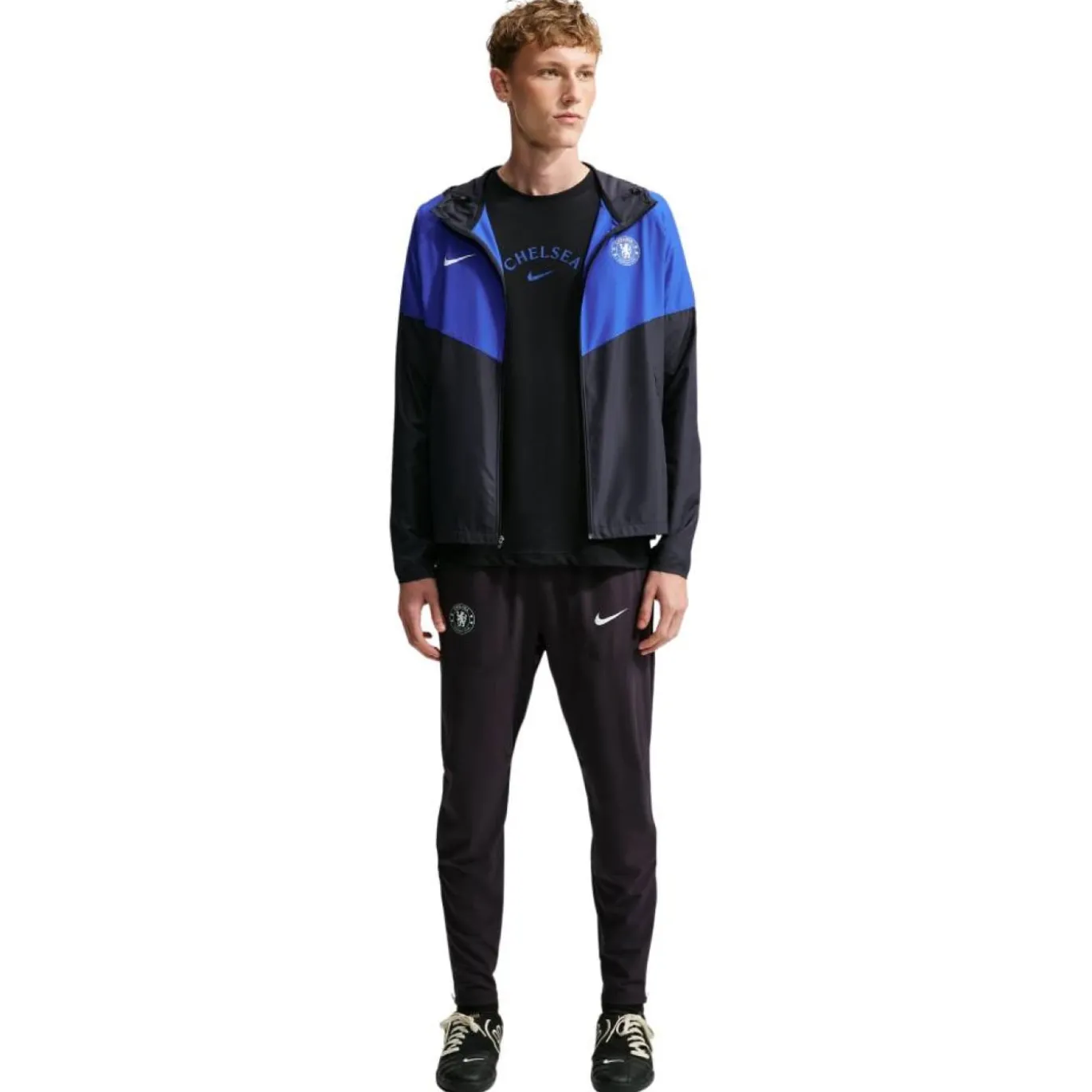 Nike Chelsea City Side Trainingspak 2026-2027 Donkerblauw Wit