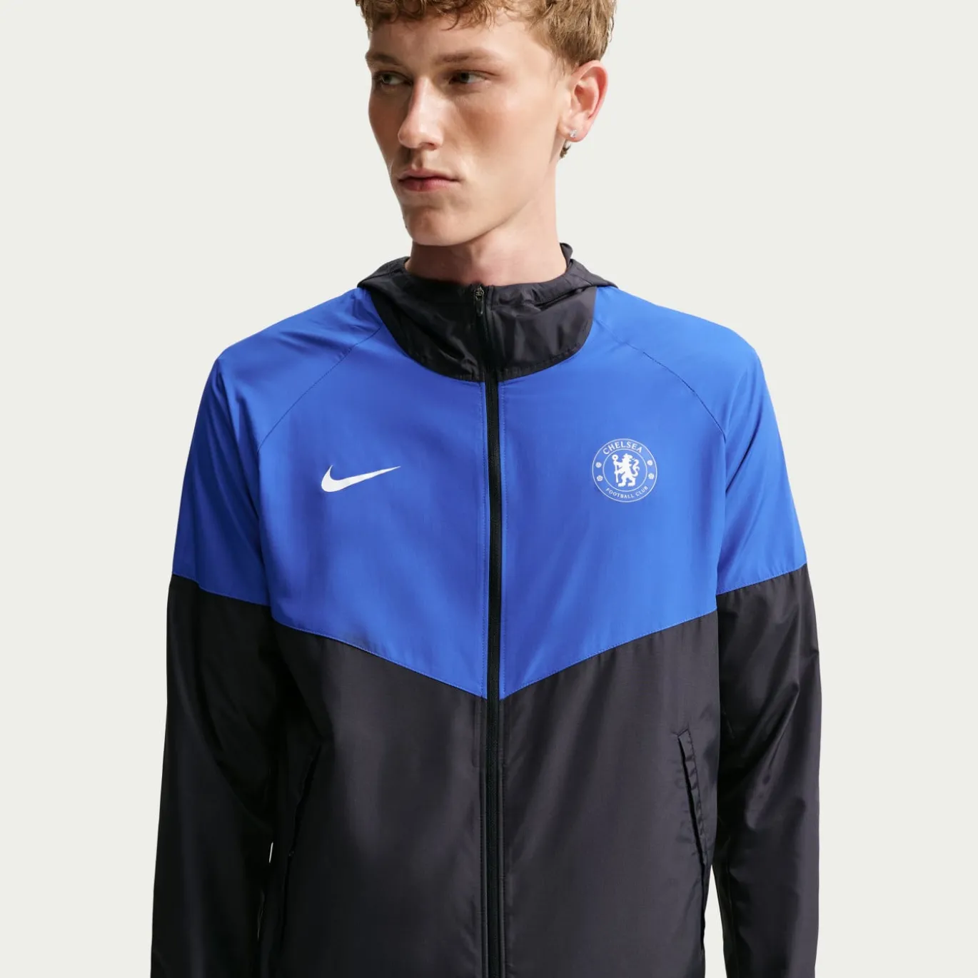Nike Chelsea City Side Trainingspak 2026-2027 Donkerblauw Wit
