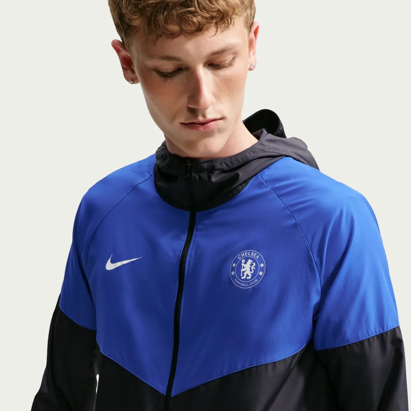 Nike Chelsea City Side Trainingspak 2026-2027 Donkerblauw Wit