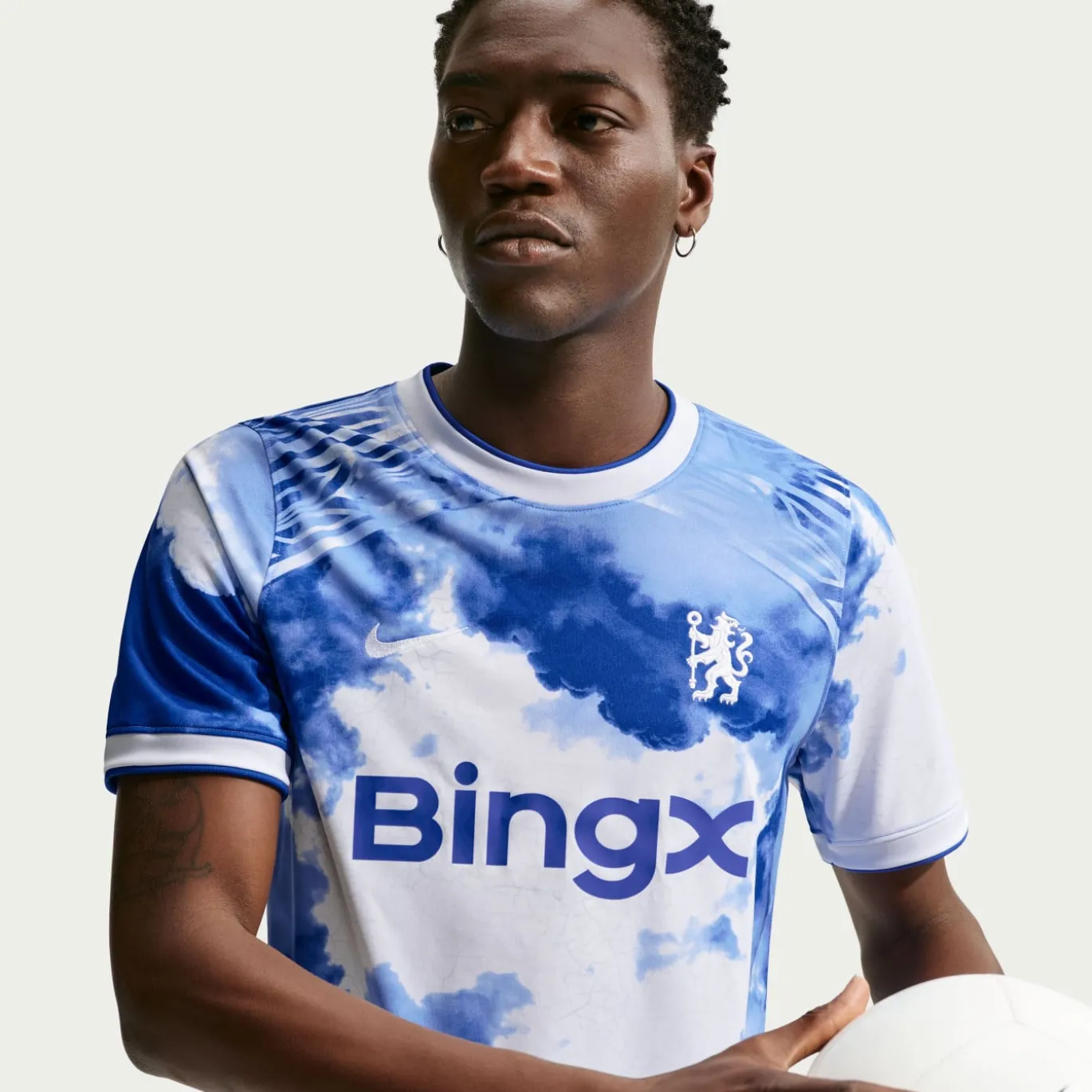 Nike Chelsea Pre-Match Trainingsshirt 2026-2027 Wit Blauw