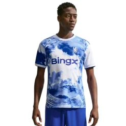 Nike Chelsea Pre-Match Trainingsshirt 2026-2027 Wit Blauw