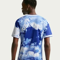 Nike Chelsea Pre-Match Trainingsshirt 2026-2027 Wit Blauw