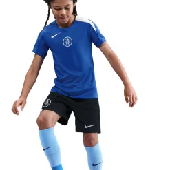 Nike Chelsea Strike Trainingsset 2025-2026 Kids Blauw Zwart Wit