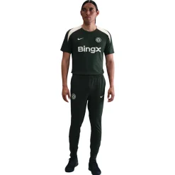 Nike Chelsea Strike Trainingsbroek 2025-2026 Donkergroen Wit