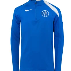 Nike Chelsea Strike Trainingspak 1/4-Zip 2025-2026 Kids Blauw Zwart