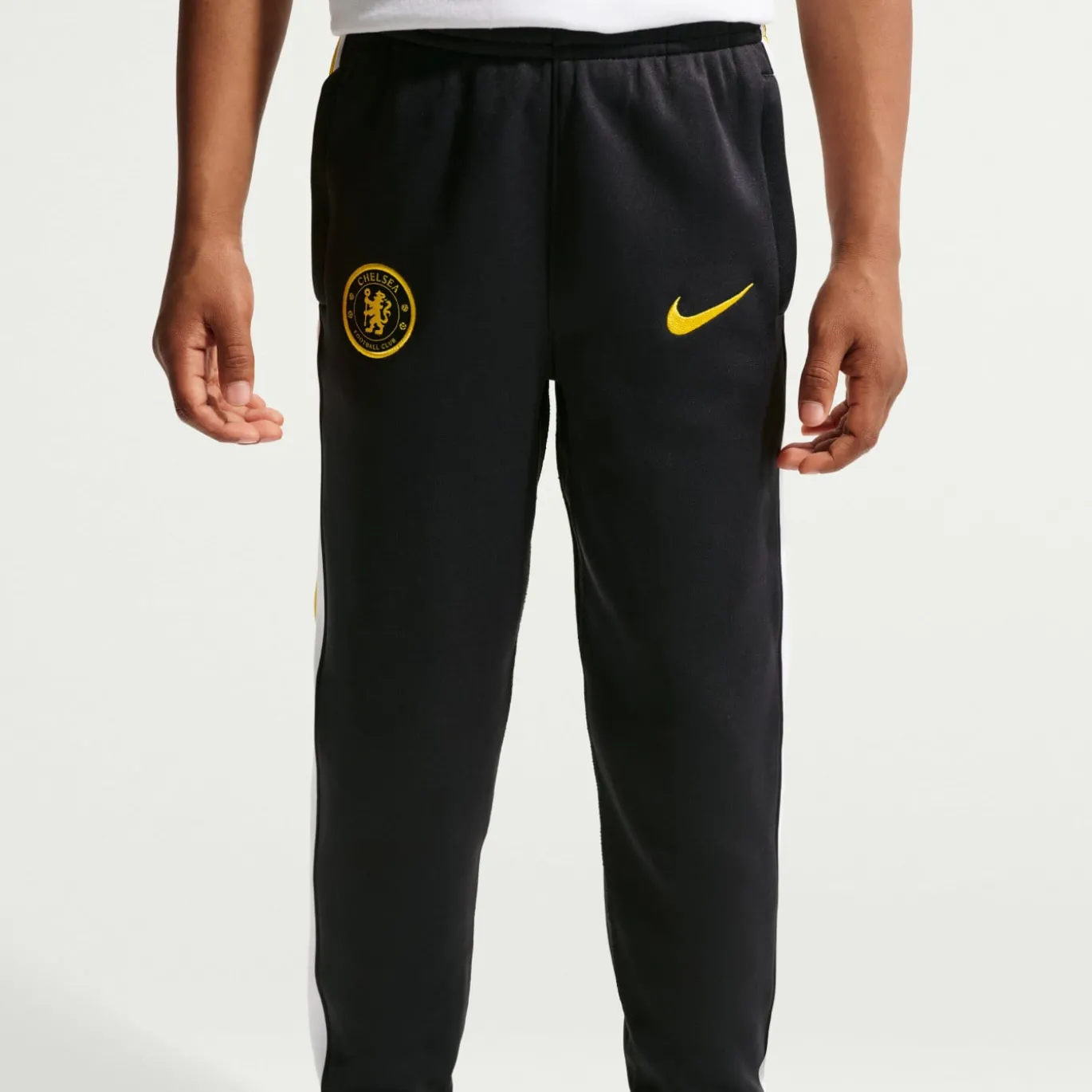 Nike Chelsea Strike Trainingspak 2026-2027 Kleuters/Kids Blauw Donkerblauw Goudgeel Wit