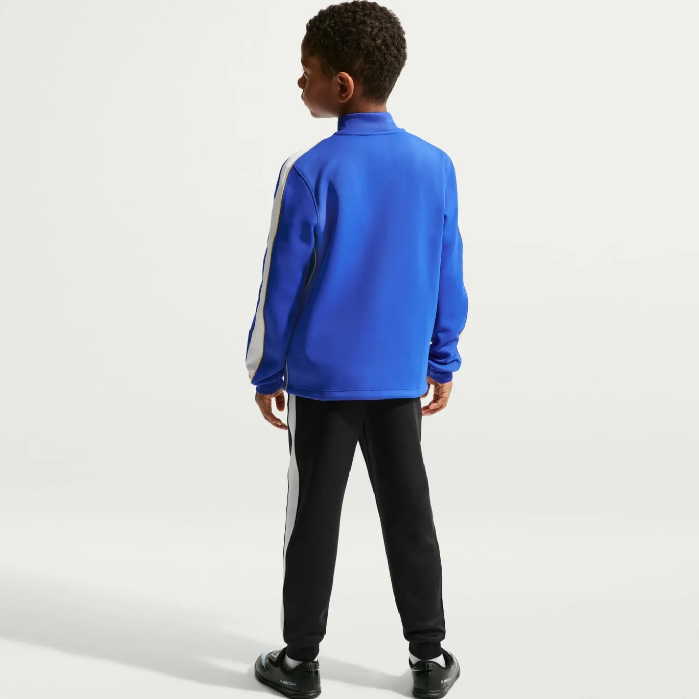 Nike Chelsea Strike Trainingspak 2026-2027 Kleuters/Kids Blauw Donkerblauw Goudgeel Wit