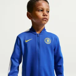 Nike Chelsea Strike Trainingspak 2026-2027 Kleuters/Kids Blauw Donkerblauw Goudgeel Wit