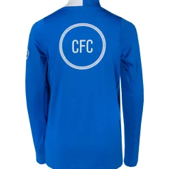 Nike Chelsea Strike Trainingstrui 1/4-Zip 2025-2026 Kids Blauw Wit
