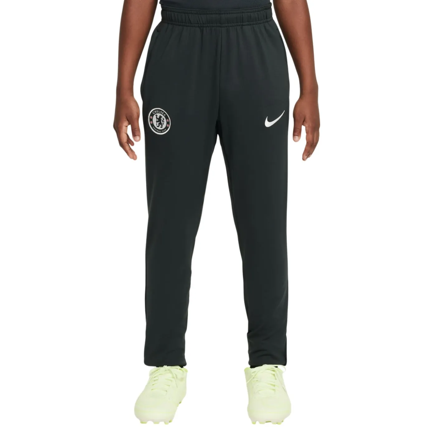 Nike Chelsea Strike Trainingsbroek 2025-2026 Kids Donkergroen Wit