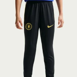 Nike Chelsea Strike Trainingsbroek 2026-2027 Kids Donkerblauw Wit Goudgeel
