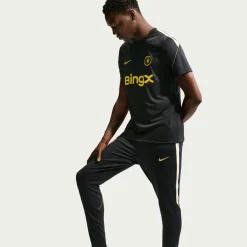 Nike Chelsea Strike Trainingsbroek 2026-2027 Donkerblauw Wit Goudgeel