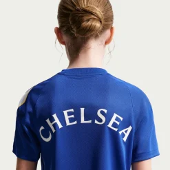 Nike Chelsea Strike Trainingsset 2026-2027 Kids Blauw Donkerblauw Goudgeel Wit