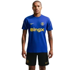 Nike Chelsea Strike Trainingsset 2026-2027 Blauw Donkerblauw Goudgeel Wit
