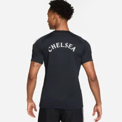 Nike Chelsea Strike Trainingsset 2026-2027 Donkerblauw Goudgeel Wit