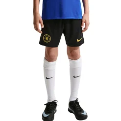 Nike Chelsea Strike Trainingsbroekje 2026-2027 Kids Donkerblauw Wit Goudgeel