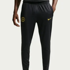 Nike Chelsea Strike Trainingspak 1/4-Zip 2026-2027 Donkerblauw Wit Goudgeel