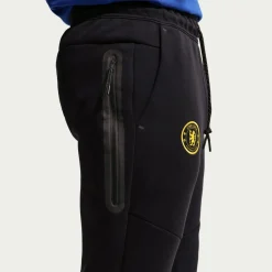 Nike Chelsea Tech Fleece Trainingspak 2026-2027 Zwart Goudgeel