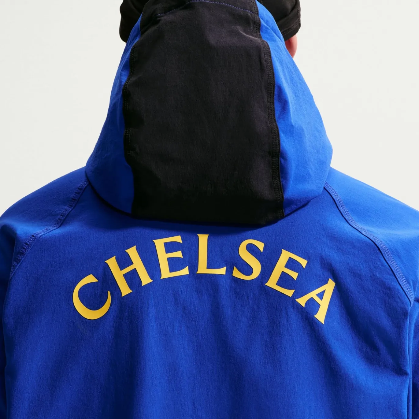 Nike Chelsea Tech Woven Jack Blauw Donkerblauw Goudgeel