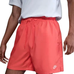 Nike Club Broekje Lichtrood Wit