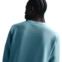 Nike Club Crew Sweater Turquoise Wit