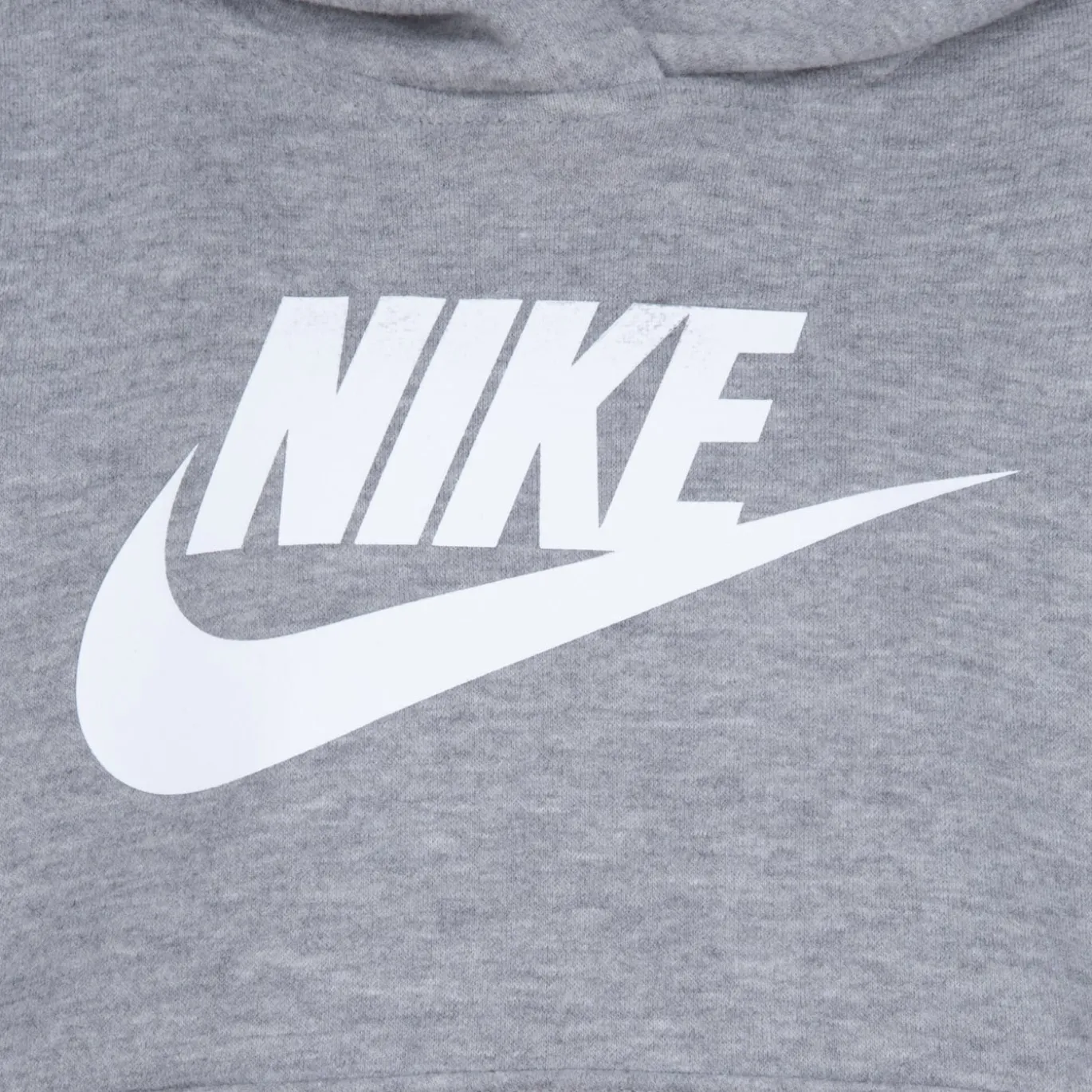 Nike Club Fleece Trainingspak Hooded Peuters/Kleuters Grijs Wit