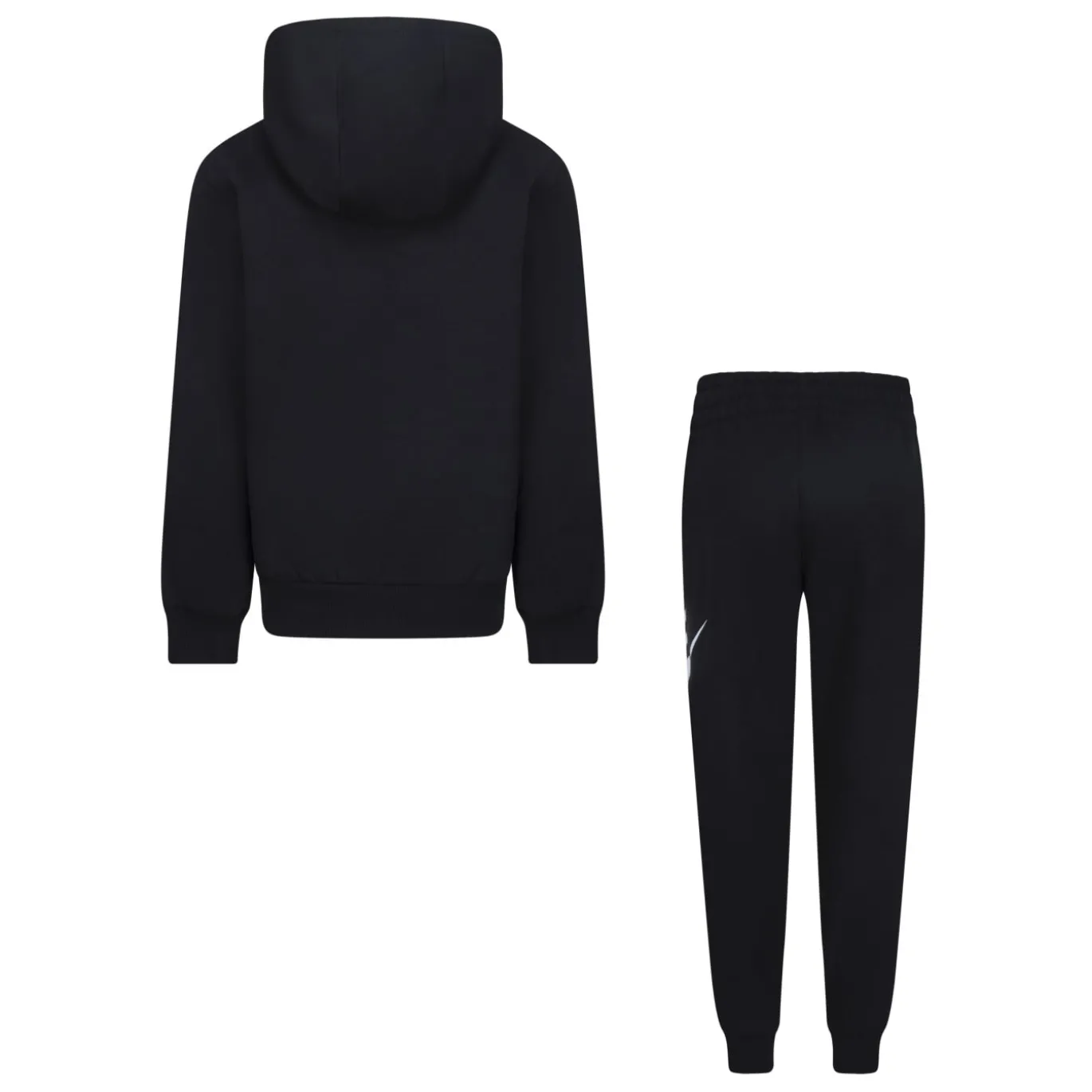 Nike Club Fleece Trainingspak Hooded Peuters/Kleuters Zwart Wit